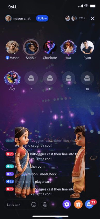 Romantic Heartfire Couple