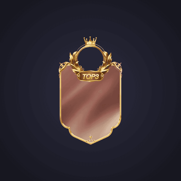 Bronze Top 3 Frame
