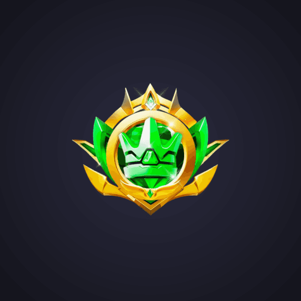 Emerald Crown Level Badge