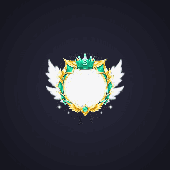 Emerald Crowned Rank 3 Frame