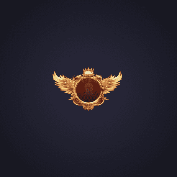 Golden Boss Wings Frame