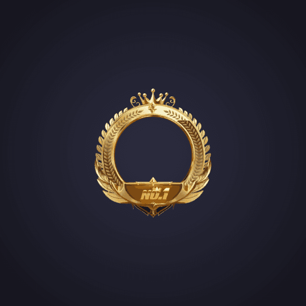 Golden Champion Crown Frame