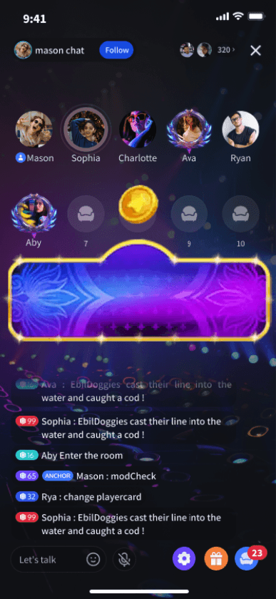 Golden Coin Banner
