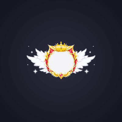 Golden Crowned Victory Frame