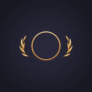 Golden Laurel Frame