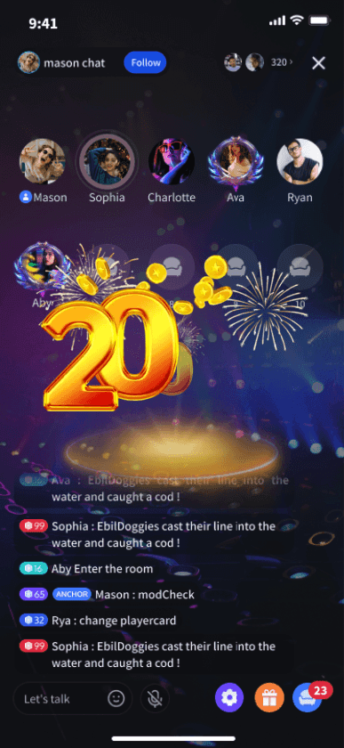 Golden Number Celebration