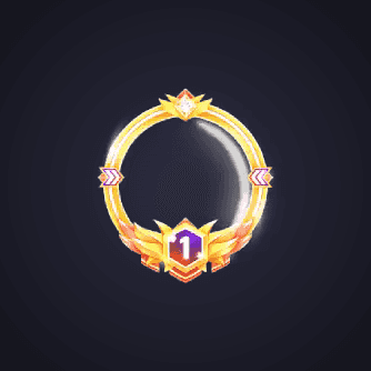 Golden Rank One Frame