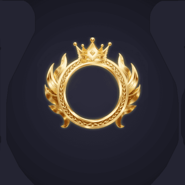 Golden Regal Flame Frame