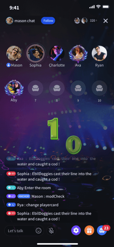 Green Number Ten