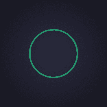 Green Pulse Ring Frame