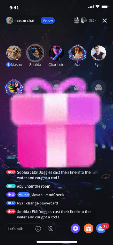 Pink Gift Box Virtual