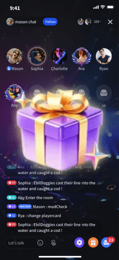 Purple Gift Box