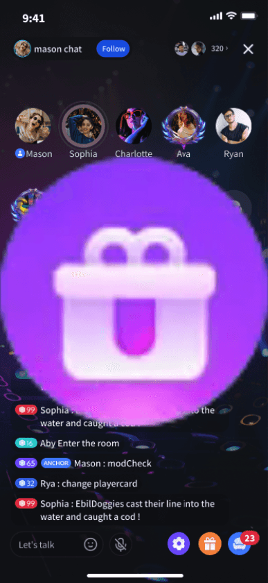 Purple Glow Gift Box