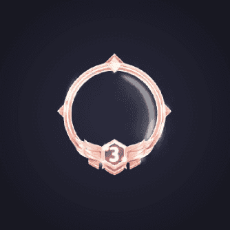 Rose Gold Rank 3 Frame