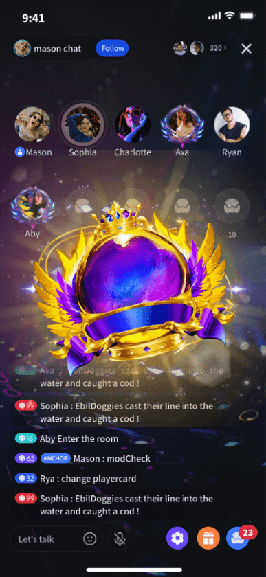 Royal Purple Orb