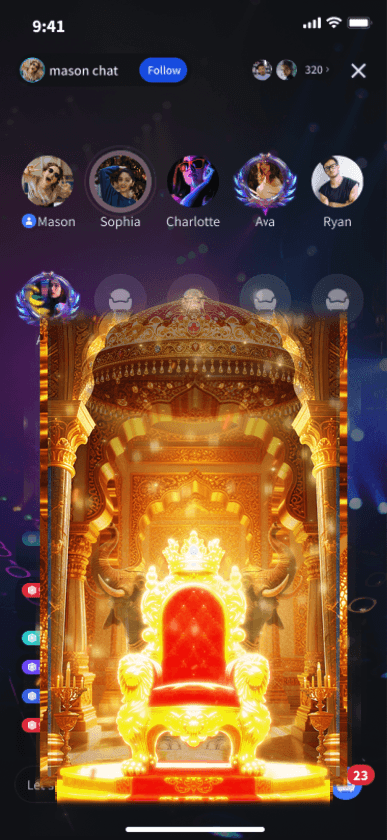 Royal Throne Gift