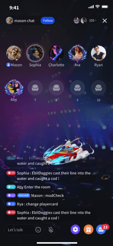 Red Sports Car Drift
