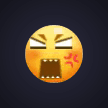 Angry Yelling Emoji