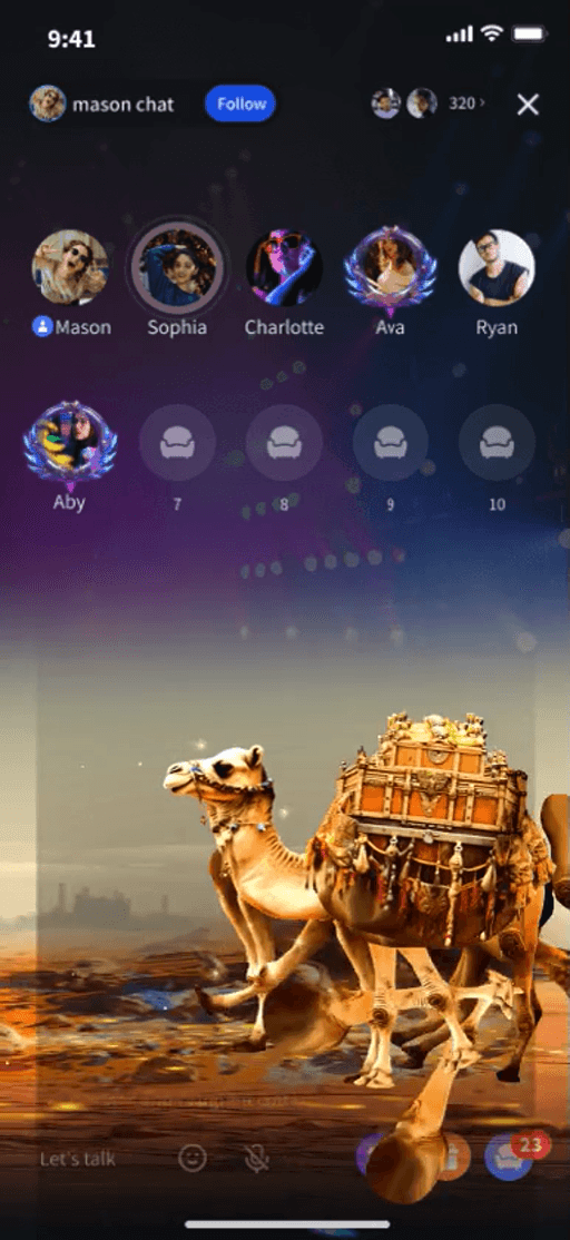 Golden Treasure Camel