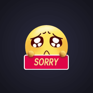 Apologetic Yellow Emoji