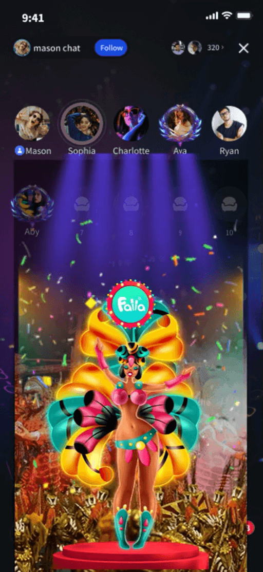 Carnival Dance Avatar