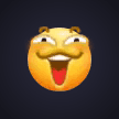 Cheerful Yellow Emoji