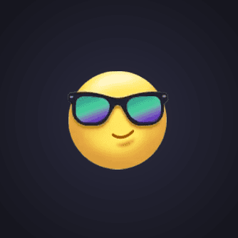 Cool Sunglasses Emoji Smiling