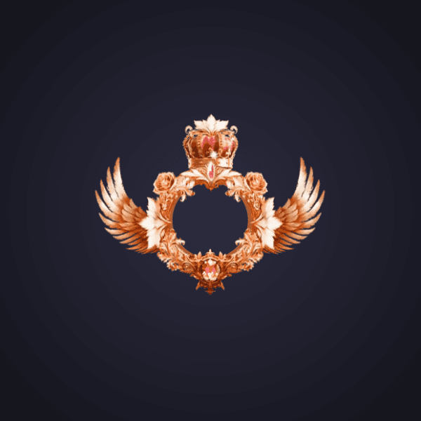Red Copper Winged Crown