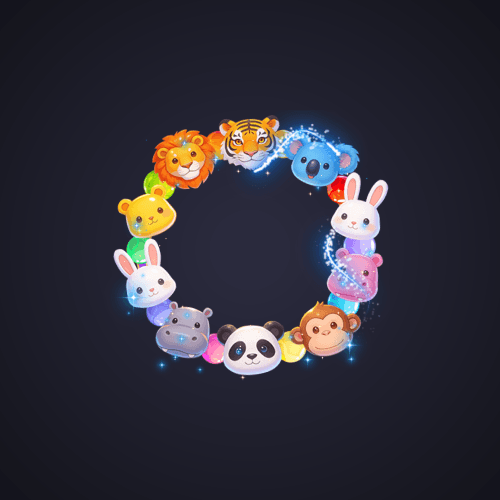 Cute Animal Ring Frame