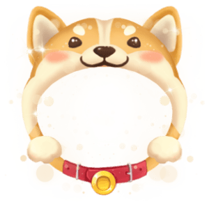 Cute Shiba Light Frame