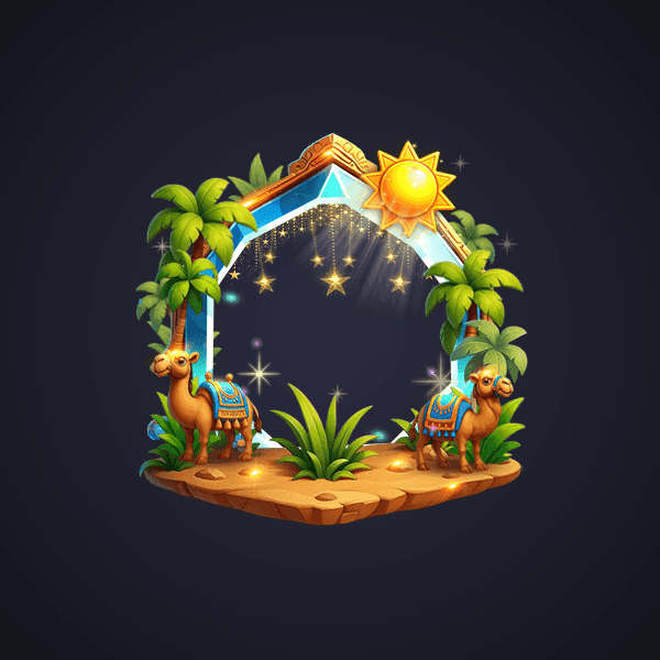 Desert Oasis Frame