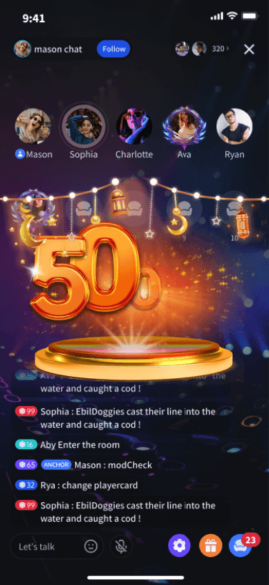Amber Lantern Gift Number 5000