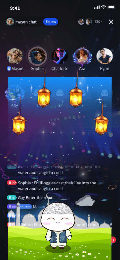 Eid Celebration Lanterns