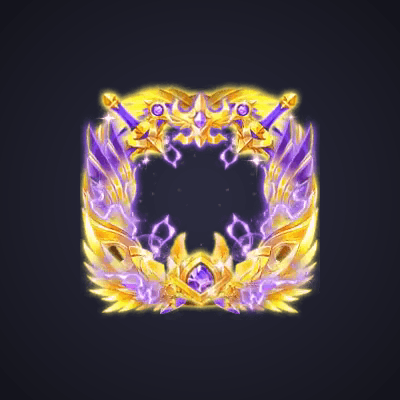 Electric Purple Wing Frame
