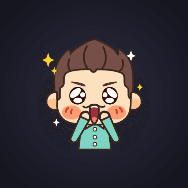 Excited Boy Sparkles