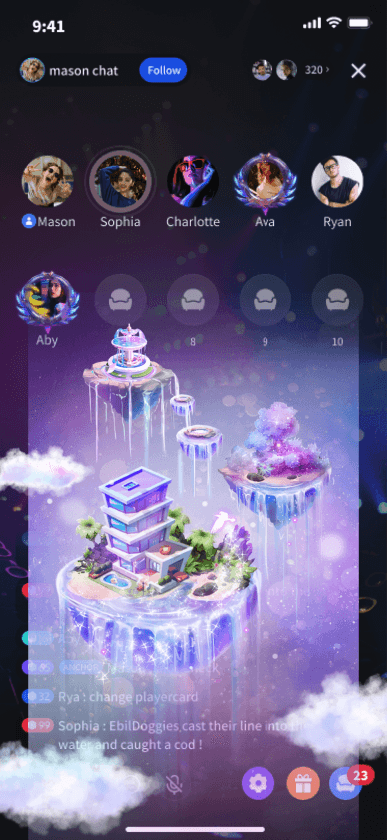 Fantasy Floating Island