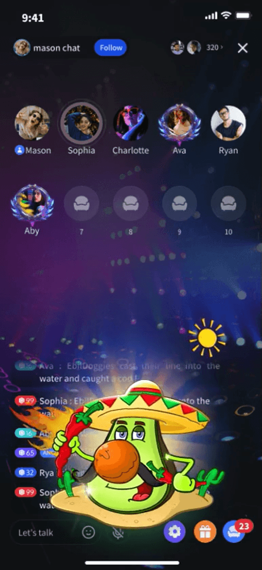 Fiery Sombrero Avocado