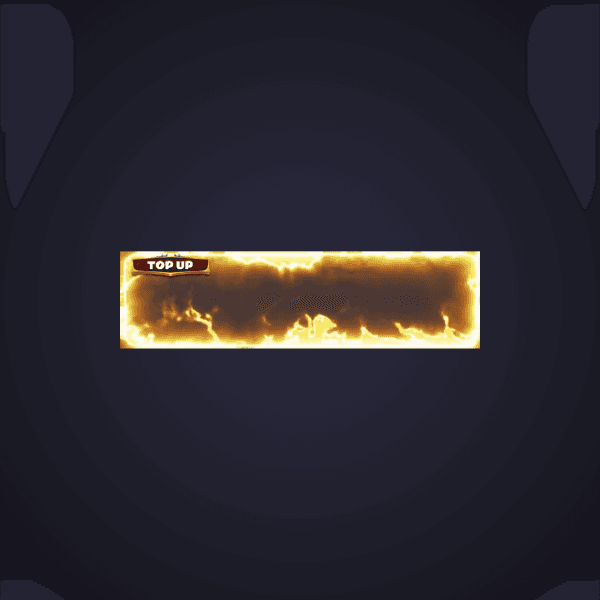 Fiery Gold Level Badge
