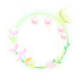 Floral Heart Wreath Frame