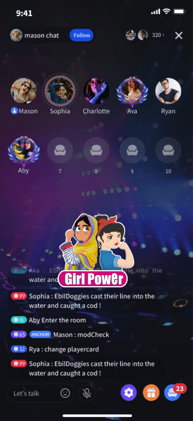 Girl Power Sticker