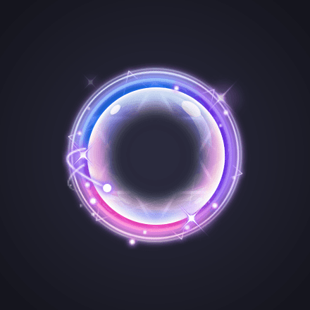 Glowing Orb Frame