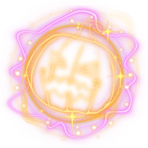 Glowing Pumpkin Light Frame