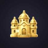 Golden Castle Level Badge
