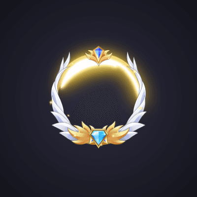 Golden Laurel Wing Frame