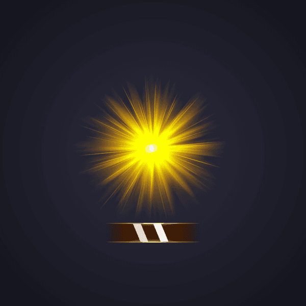 Golden Radiance Burst