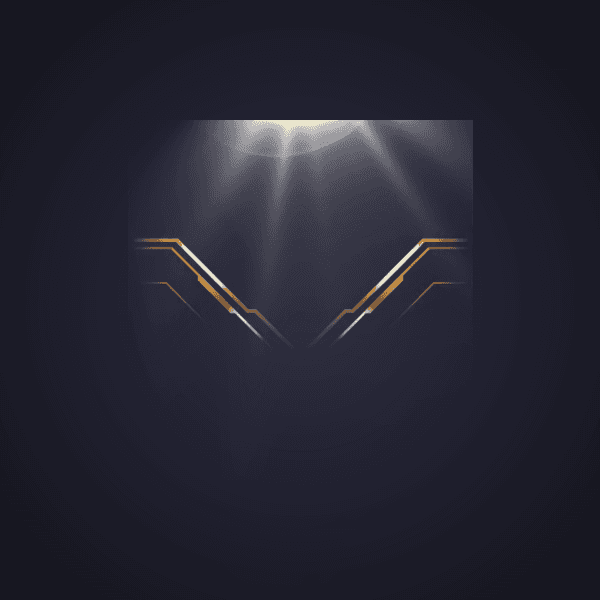 Golden Spotlight Mic Seat Gold