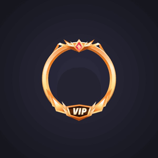 Golden VIP Prestige Frame