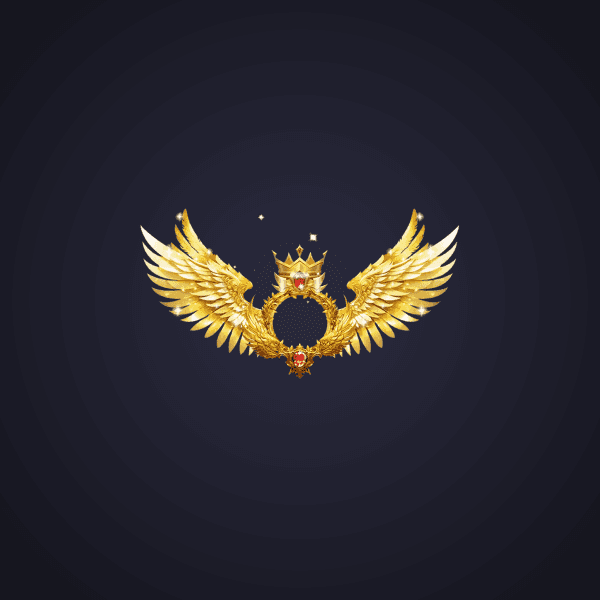 Golden Winged Crown II