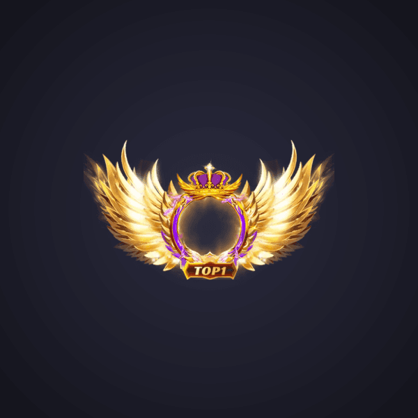 Golden Winged Top1 Badge II