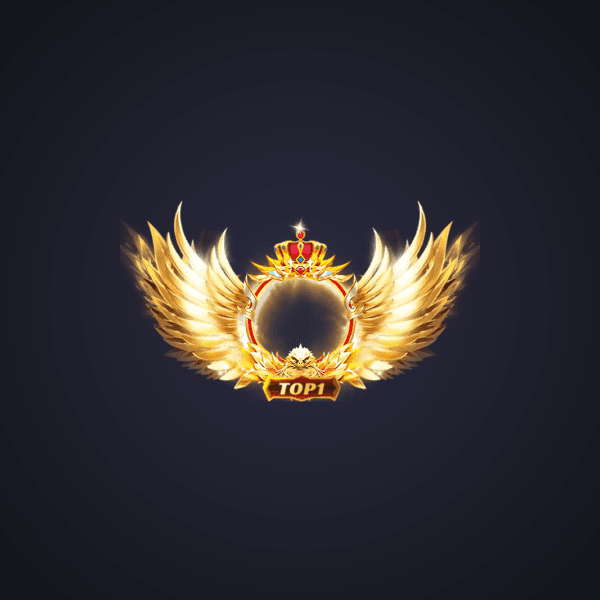Golden Winged Top1 Emblem